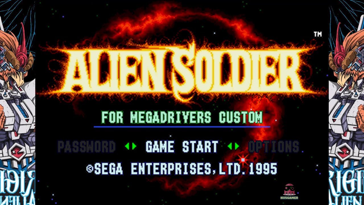 Sega Genesis HD Longplay [017] - Alien Soldier (Hard Mode, No Deaths)
