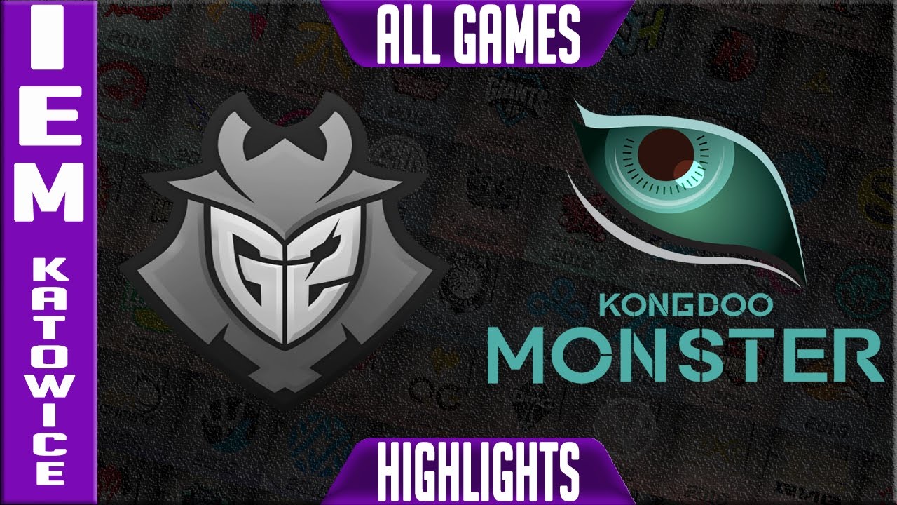 G2 VS KDM ALL GAMES - IEM Katowice 2017 Day 2 - G2 Esports vs Kongdoo Monster ALL GAMES