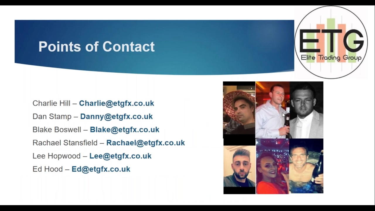 Introduction to Forex with ETG 15th April