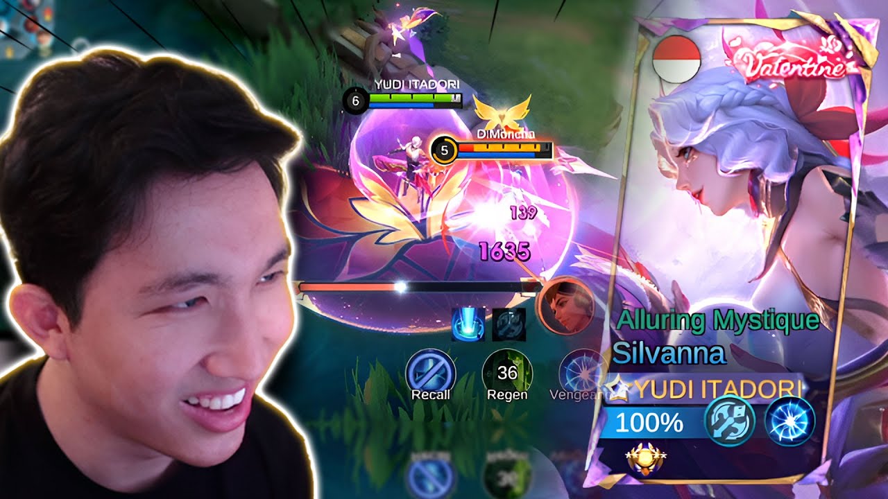 SILVANA VALENTINE NAMBAH DAMAGE - Mobile Legends