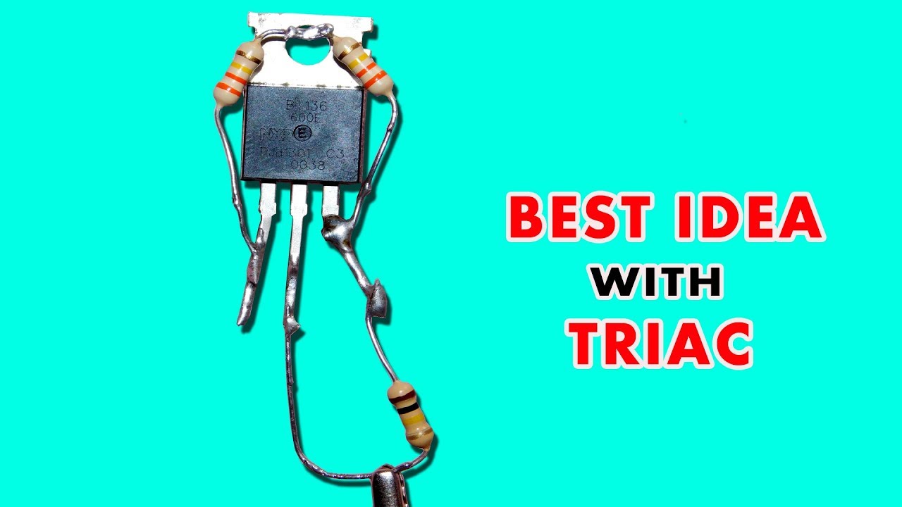 Best Idea with Triac BT136