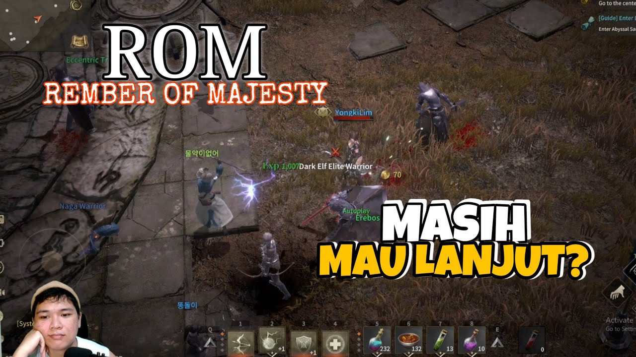 Review Jujur Setelah Bermain ini Game | ROM: Remember Of Majesty (Android/iOS/PC)