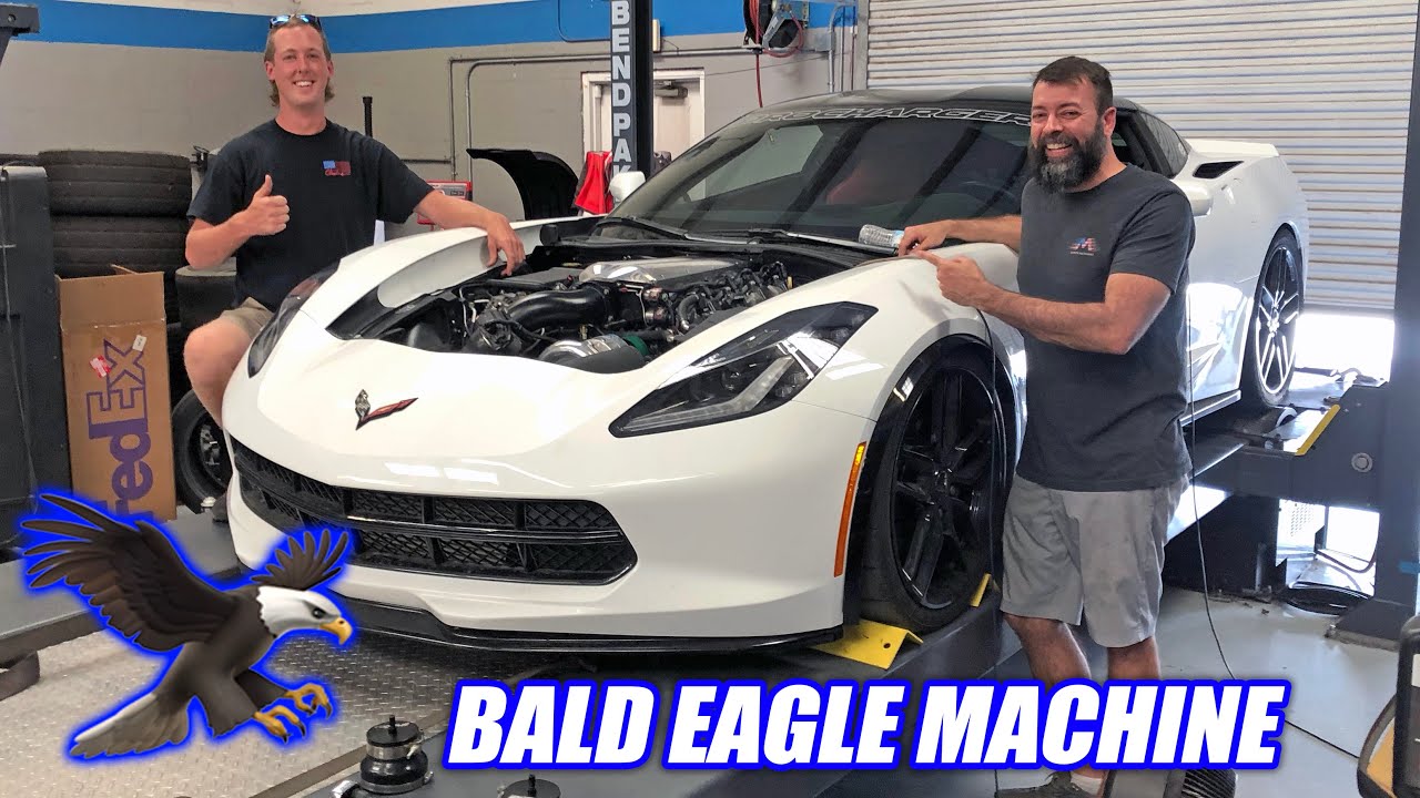 Тюнинг Bald Eagle от Cleetus McFarlands! 427 с турбонаддувом!