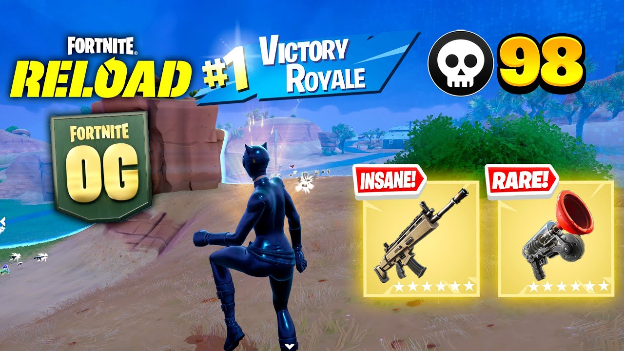 Fortnite Reload | High Kill Gameplay | Keyboard & Mouse