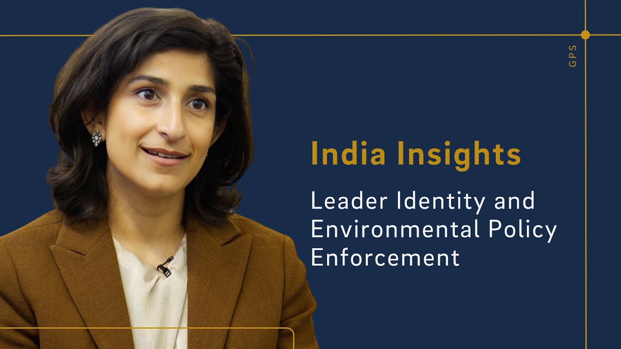 India Insights: Leader Identity and Environmental Policy Enforcement with Meera Mahadevan