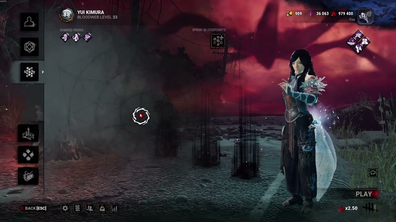 DBD Leveling up my Yui to Level 89