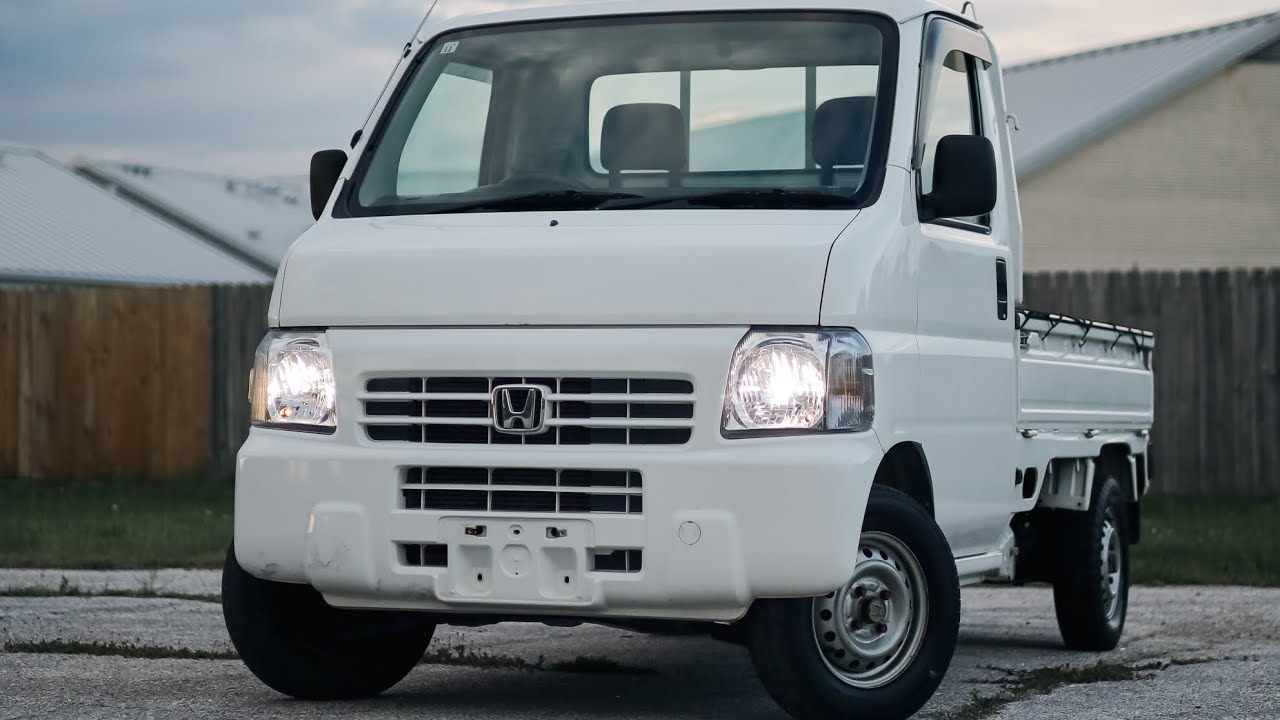2000 Honda Acty HA7 SDX 4WD 5 Speed AC Walk-Around & Drive