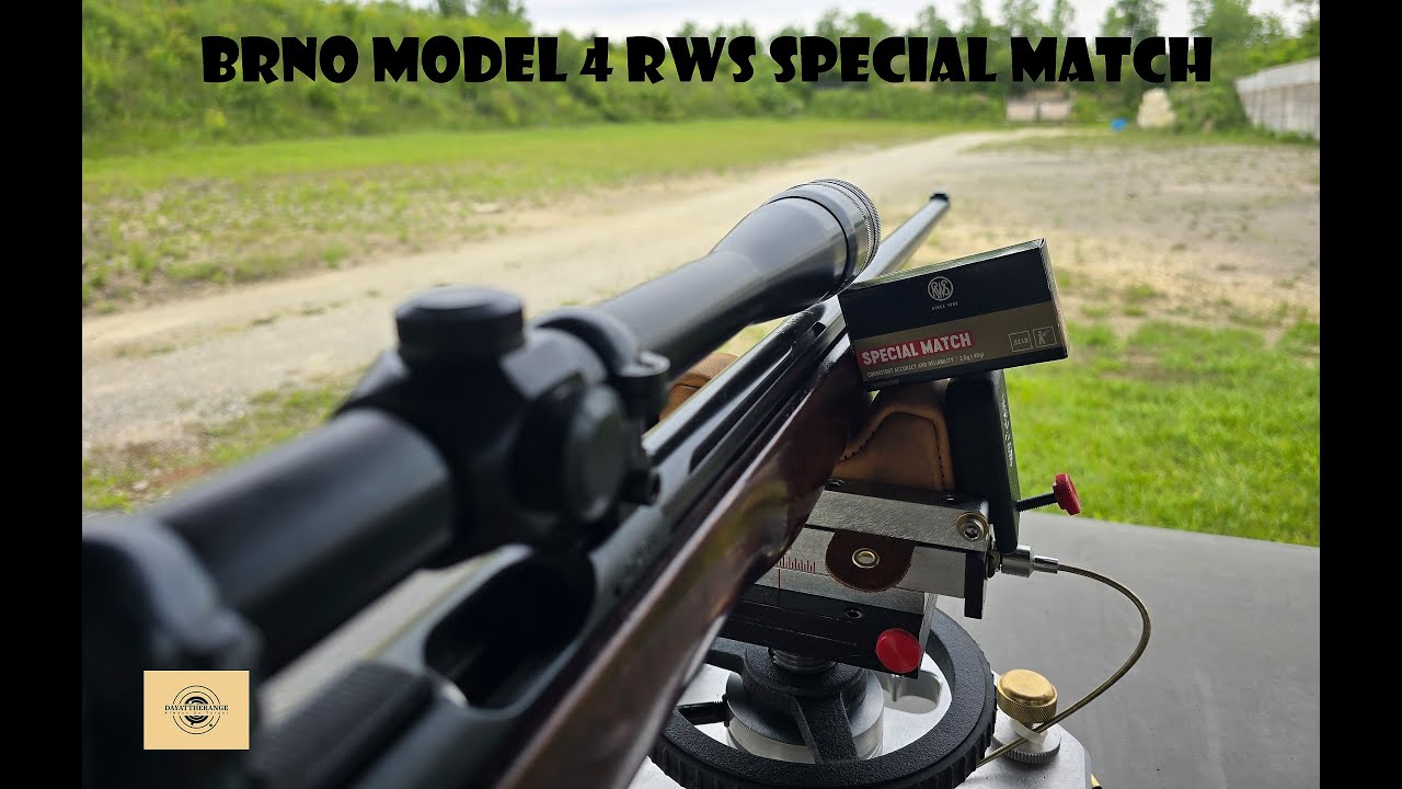 CZ BRNO Model 4 RWS Special Match Точность 100 ярдов