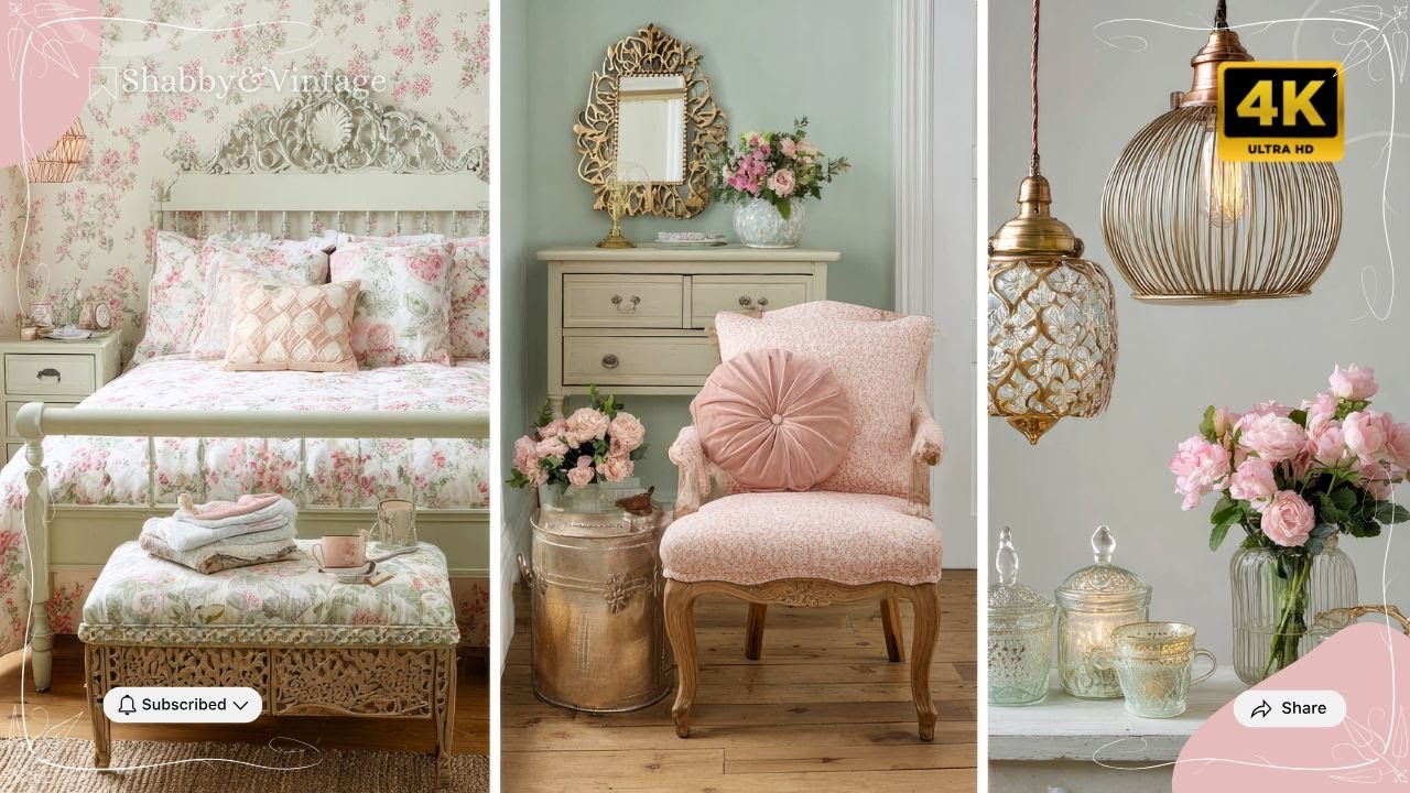 🌷 Летний декор от Laura Ashley: интерьеры в пастельных тонах с винтажными и мягкими акцентами в с...