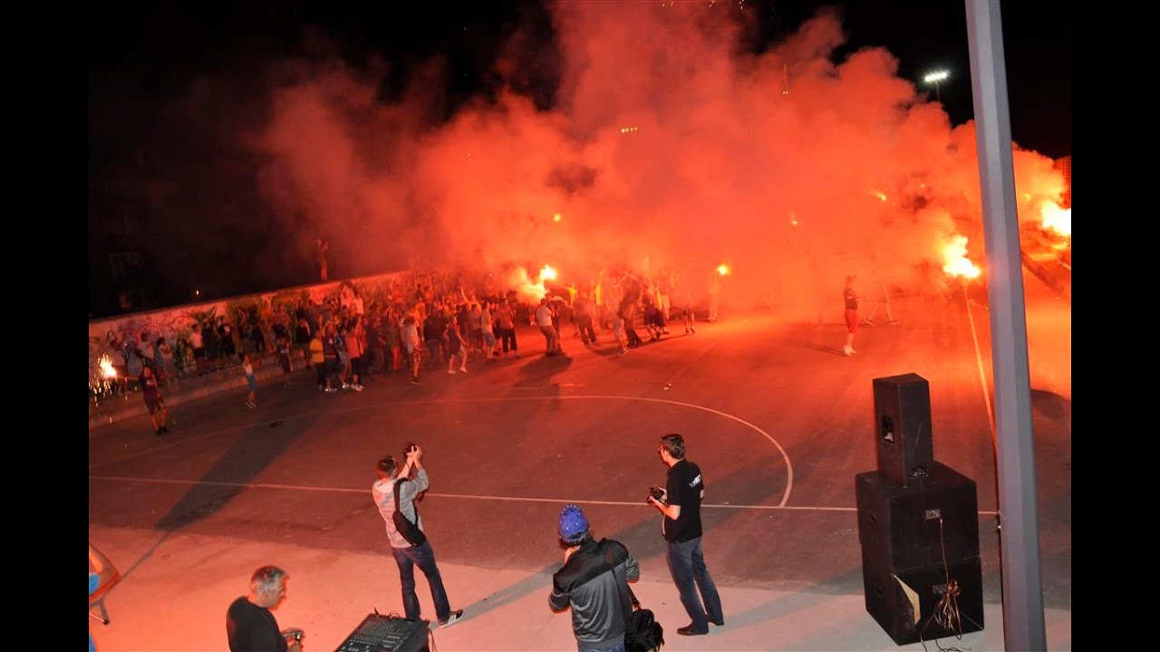 NK Bosna - proslava titule na stadionu Luke u Visokom