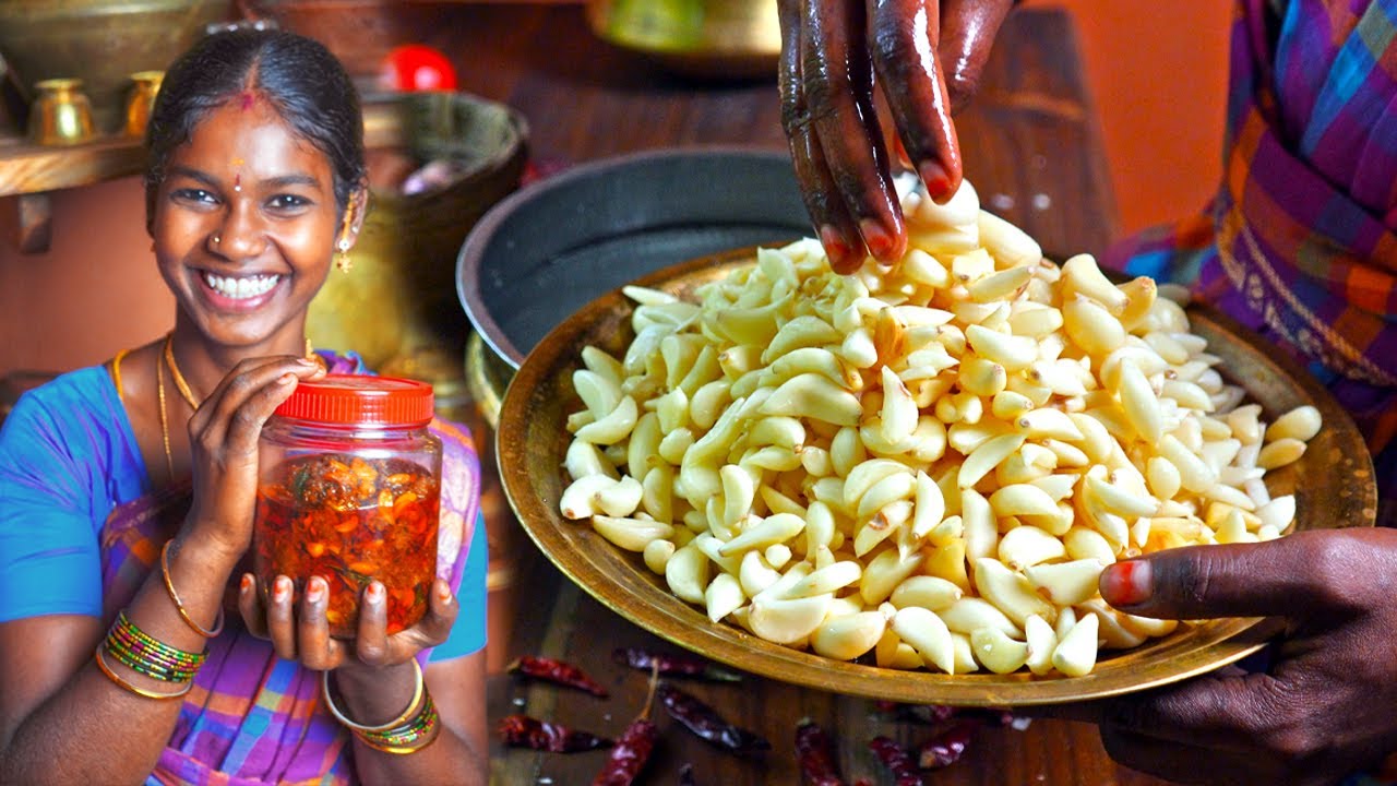 பூண்டு ஊறுகாய் | Garlic Pickle Recipe | Kootan Soru