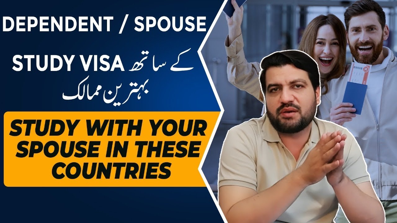 Study Abroad with Your Partner! Top Countries That Allow Spouse Visa #studyabroad2025