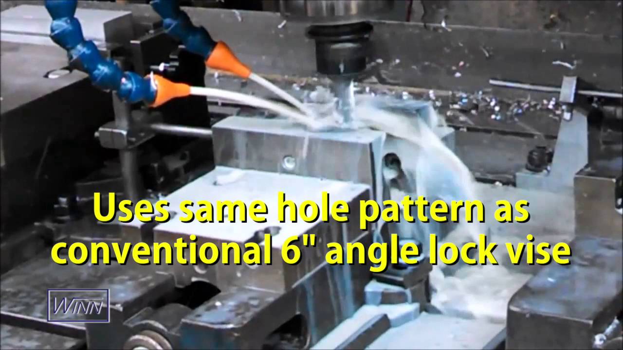 Winn Speed Lock vise is the right vise for CNC Milling