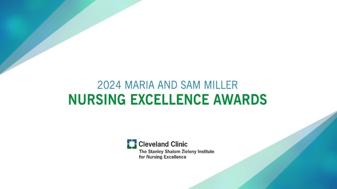 2024 Maria and Sam Miller Nursing Excellence Awards Ceremony