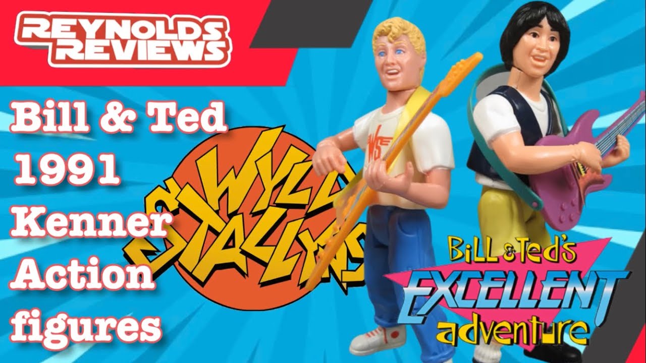 1991 Kenner Bill and Ted excellent adventure figures #kenner #90stoys #billandted