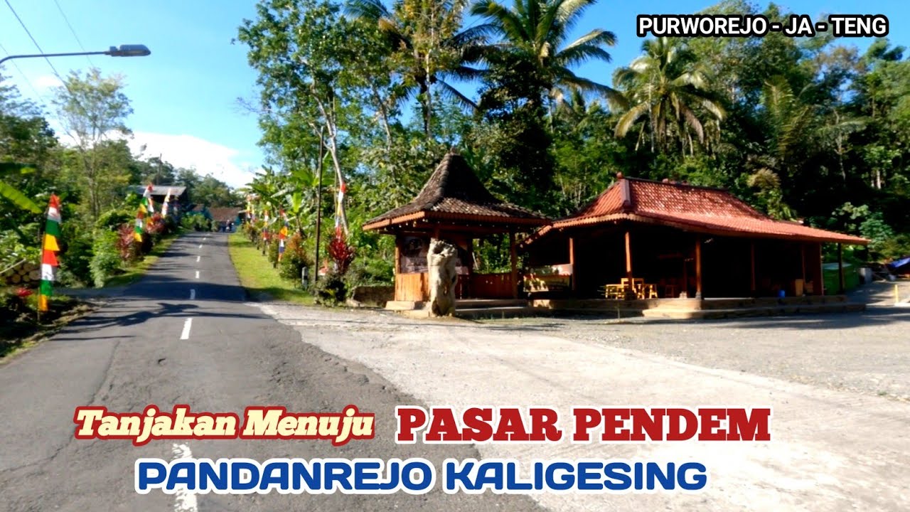 Jalur dari kec :  Kaligesing sampai pasar Pendem | tanjakan extrim ke Jogjakarta