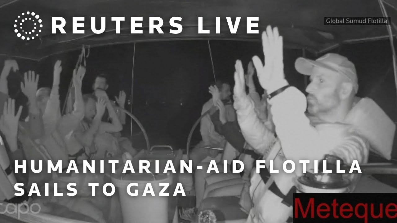 LIVE: Humanitarian-aid flotilla sails to Gaza