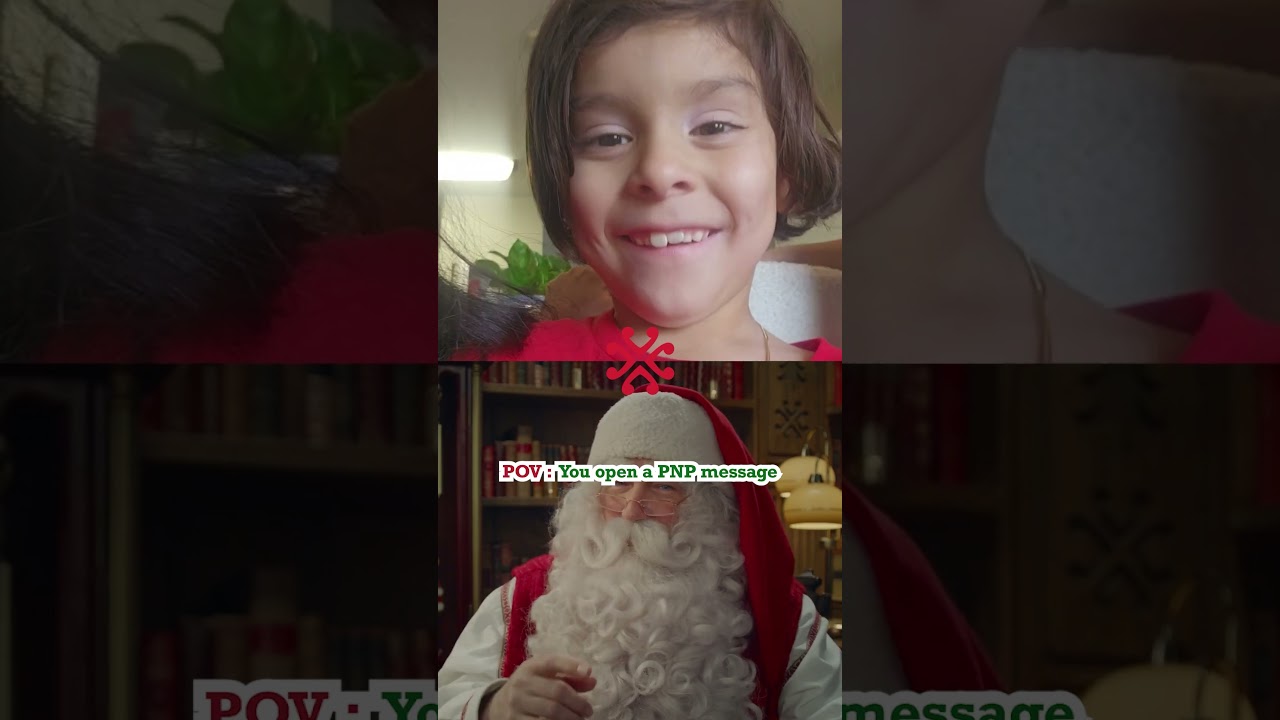Вы открываете сообщение от PNP&hellip; и реакция просто потрясающая 🥹✨🎅 #POV #PortableNorthPole #PNP