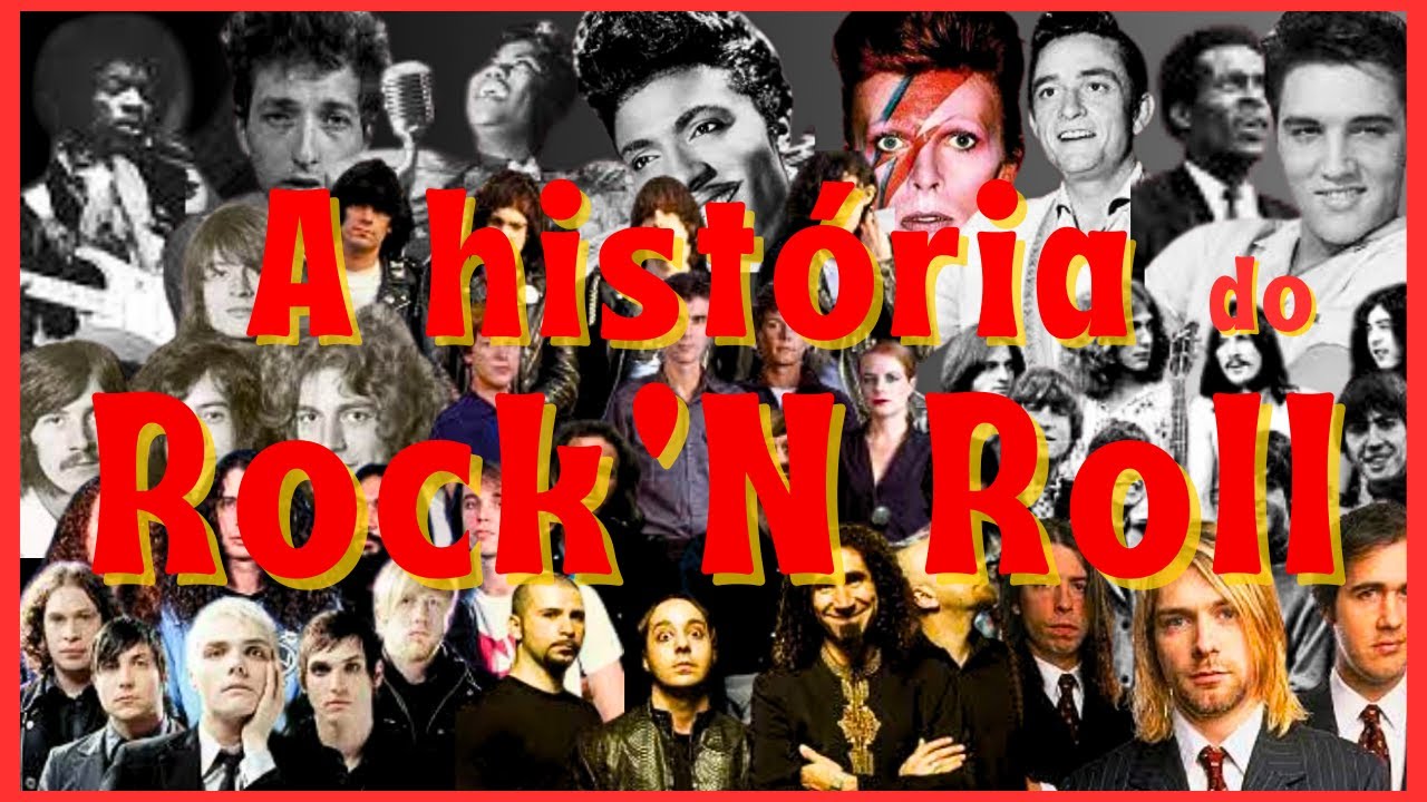 A história do ROCK'N ROLL !!! (decada a decada)
