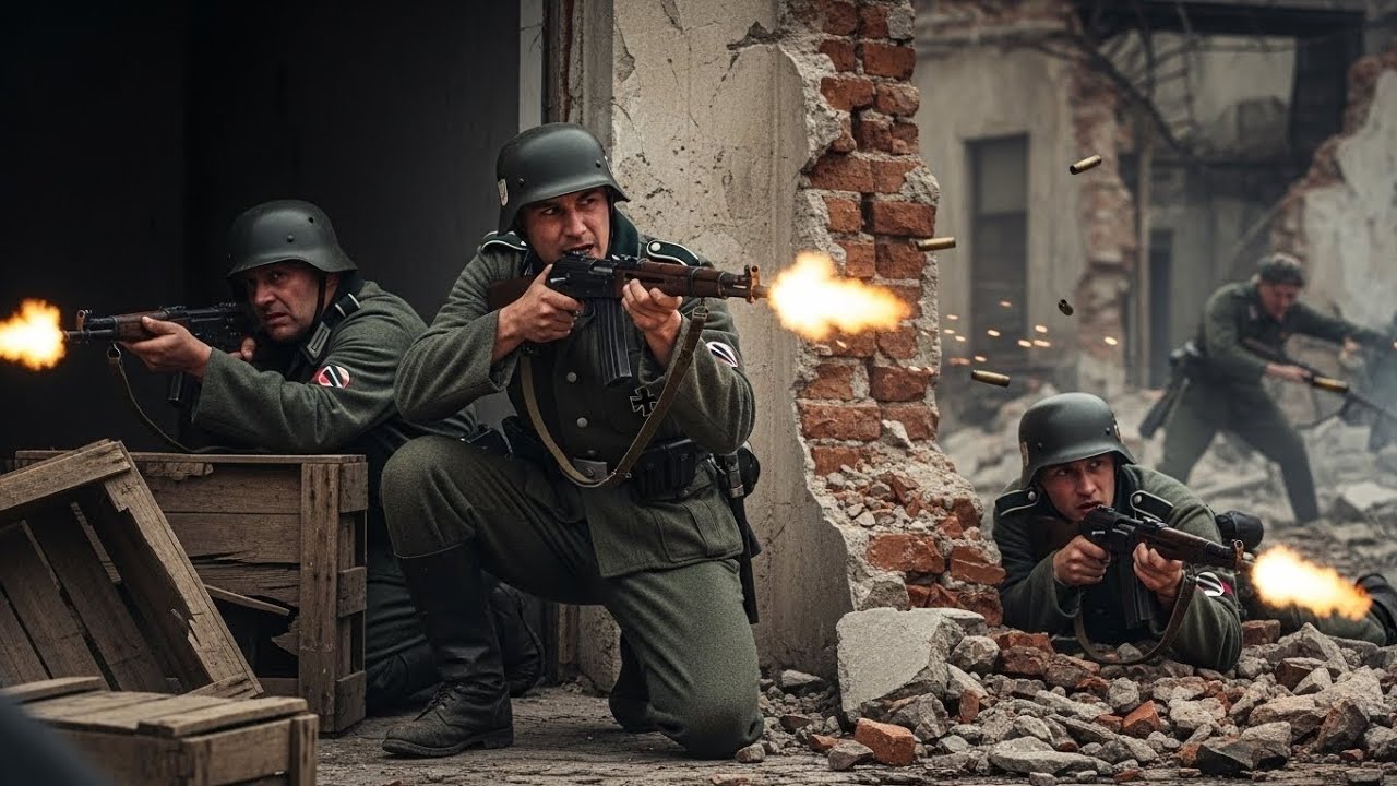World War 2 Urban Combat &ndash; Brutal Close-Range Fighting in Ruined City