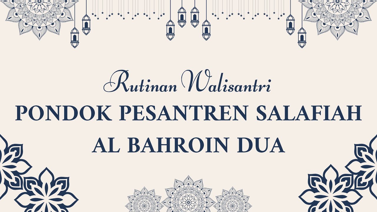 🔴LIVE PERTEMUAN WALI SANTRI || SELASA ,FEBRUARI ,2026