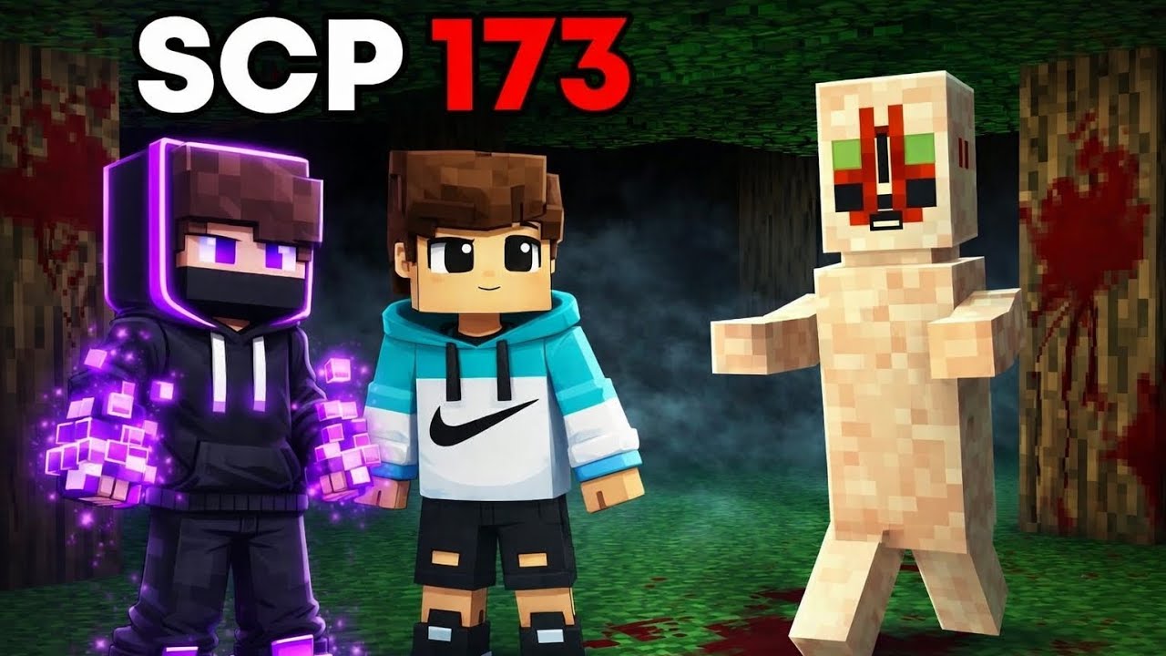 Мы нашли SCP 173 В майнкрафт
