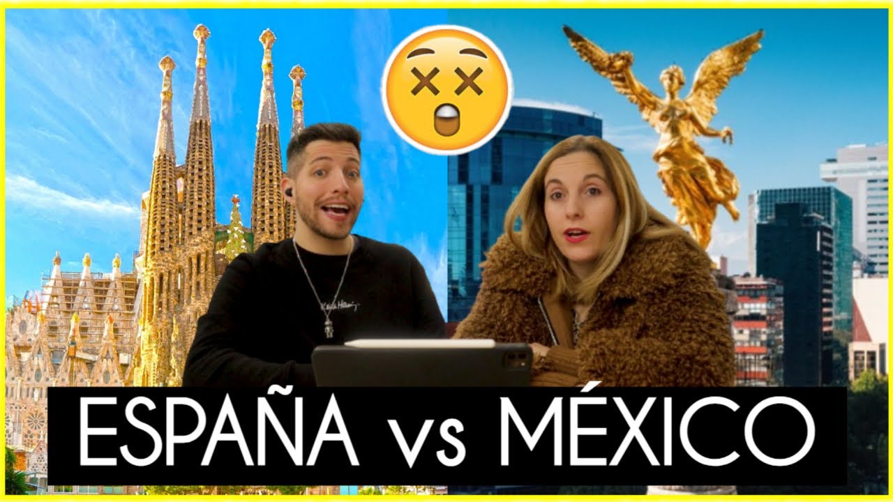 ESPAÑOLES REACCIONAN a CIUDADES MEXICANAS VS CIUDADES ESPAÑOLAS | SPANISH CITIES VS MEXICAN CITIES