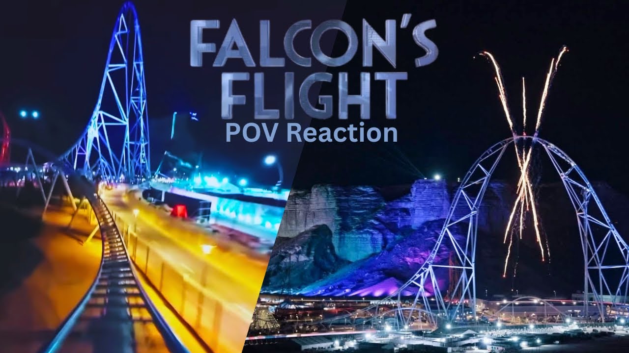 Аттракцион Falcons Flight УЖЕ ОТКРЫТ! Делюсь своими впечатлениями об этих рекордных американских ...