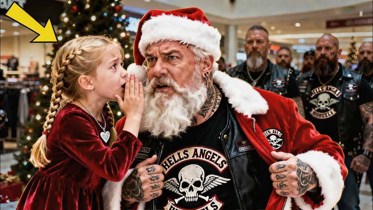 Papa verkauft mich für 150.000 $, sagte ein Mädchen dem Kaufhaus-Weihnachtsmann. Er war Hells Angel.