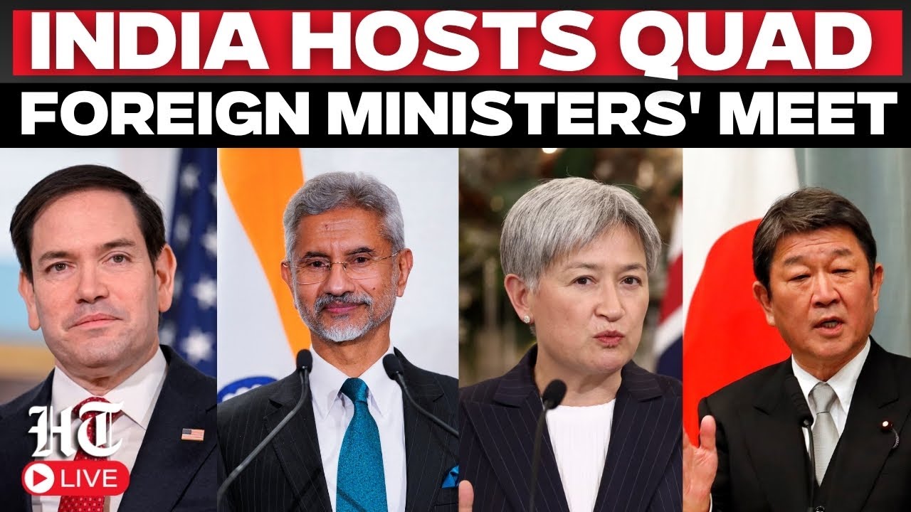 QUAD News LIVE | Major Quad Meeting In India Draws Global Attention | Rubio | Jaishankar | Japan