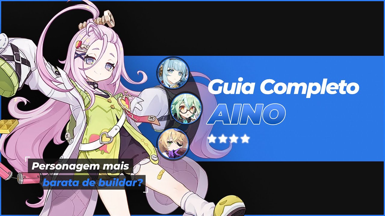 Uma Ressonância Jogável! - Guia da Aino  - Genshin Impact #genshinimpact #aino