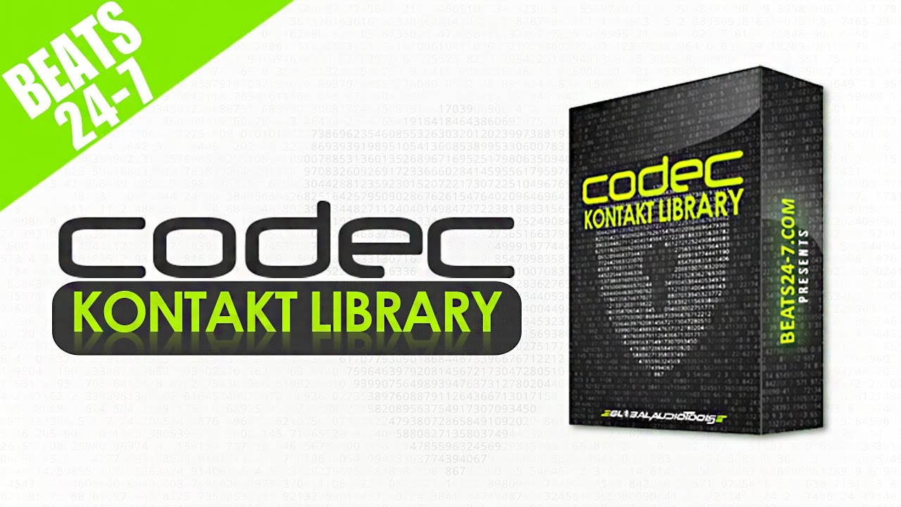 Codec Kontakt Library (Kontakt Preset Bank) - Hip Hop & Trap Sound Presets