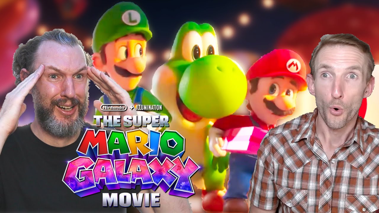 Фильм «Супер Марио Галактика» | Реакция на официальный трейлер 2 | Nintendo в космическом стиле