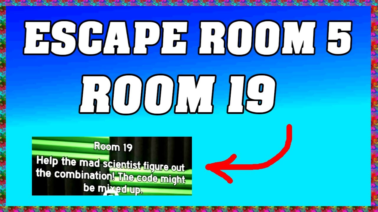 ROOM 19 in Roblox ESCAPE ROOM 5 🌟