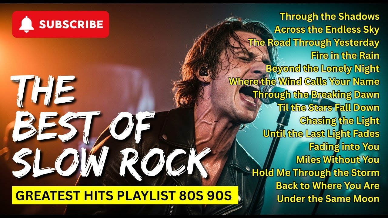 Legendary Slow Rock Love Hits | The Most Emotional Songs Ever Made