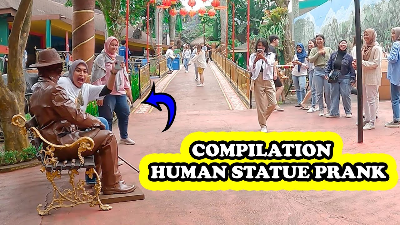 KOMPILASI PRANK PATUNG HIDUP TERBAIK 2024 #2