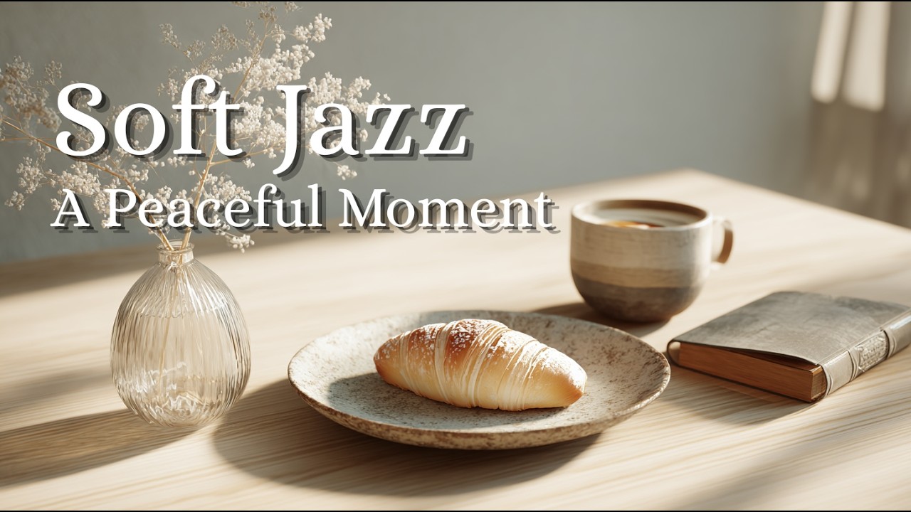 Morning Jazz for a Peaceful Start ☀️ Soft & Cozy Cafe Music