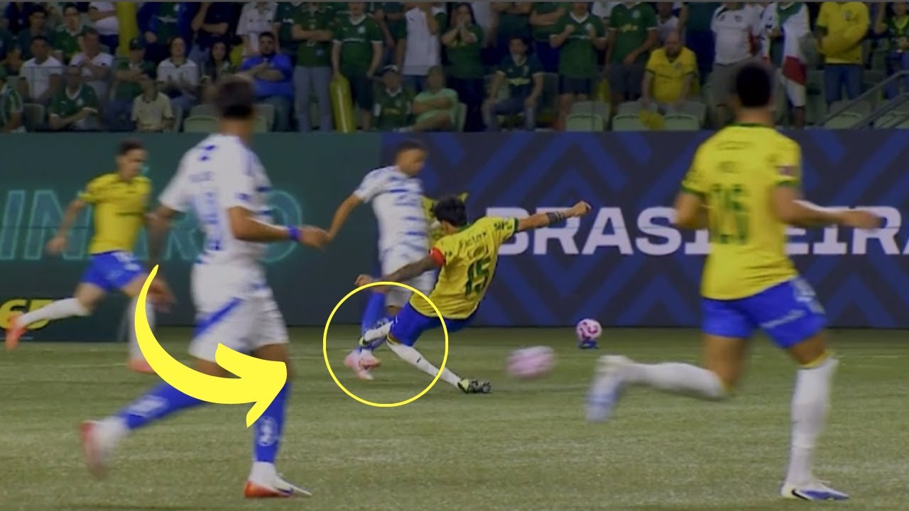 LANCE DA NAO EXPULSAO DE GUSTAVO GOMEZ CONTRA O CRUZEIRO