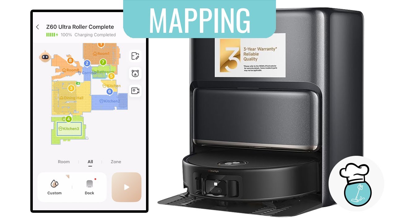 Mova Z60 Ultra Roller Complete Map Settings