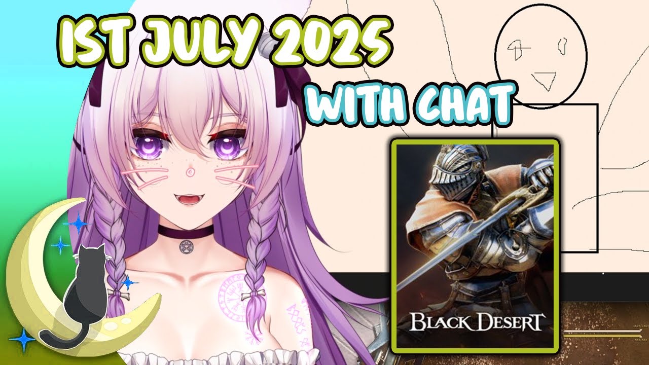 Hexella VOD with Chat | 🎮 Black Desert Online | 1st July 2025