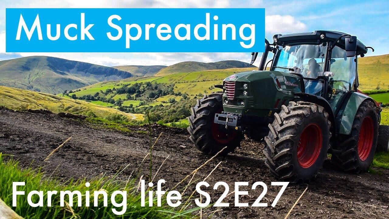 Farming Life S2E27: Muck Spreading, Clipping amd Looking round Lambs