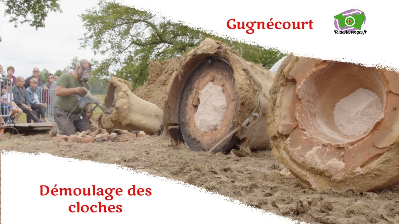 Démoulage des cloches de Gugnécourt