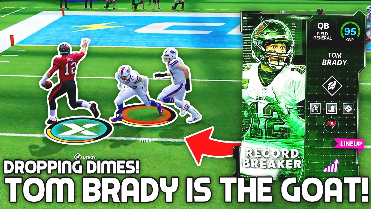 Tom Brady SHREDS UP THE DEFENSE! The GOAT! Madden 22