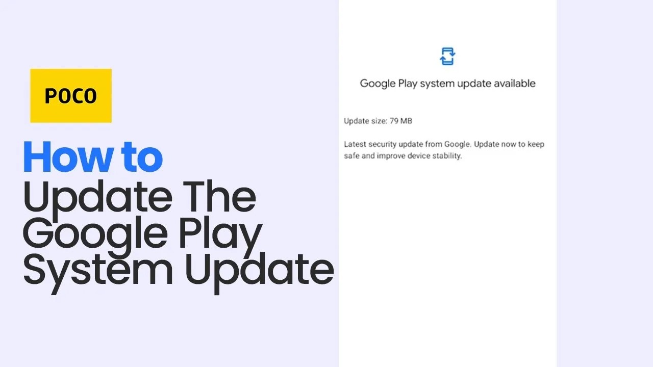 How to Update Google Play System Update on Poco Phones [EASY]