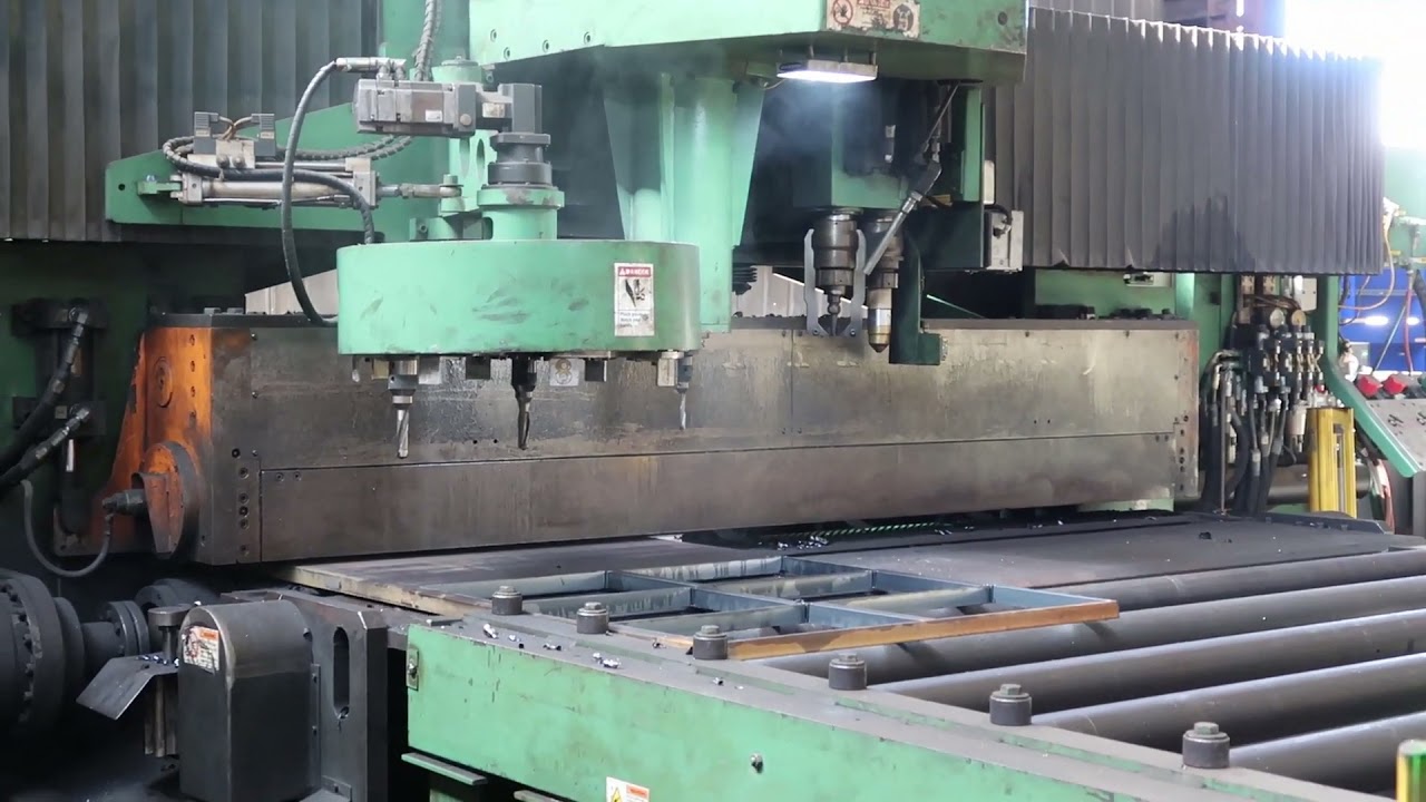 Peddinghaus HSFDB 2500 B CNC Plate Processing System