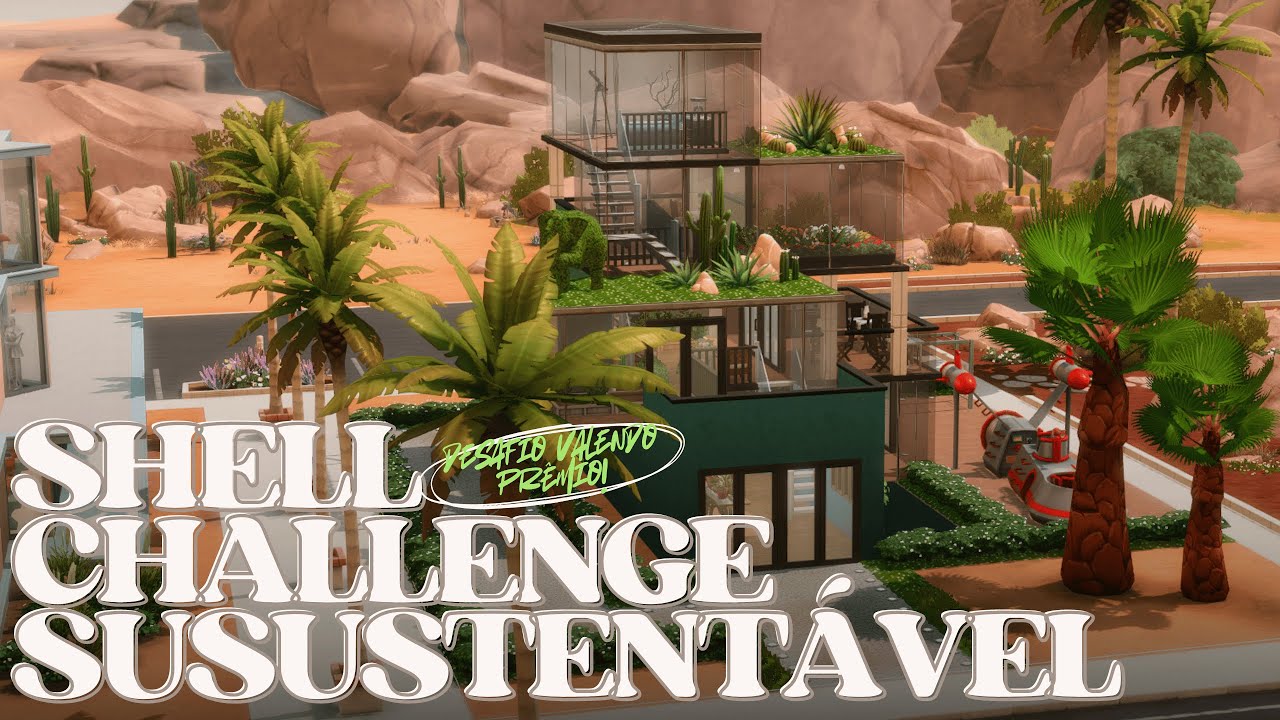 Construindo MINHA versão do #ShellEvanECarioca Sustentável (só jogo base!) 🏡✨