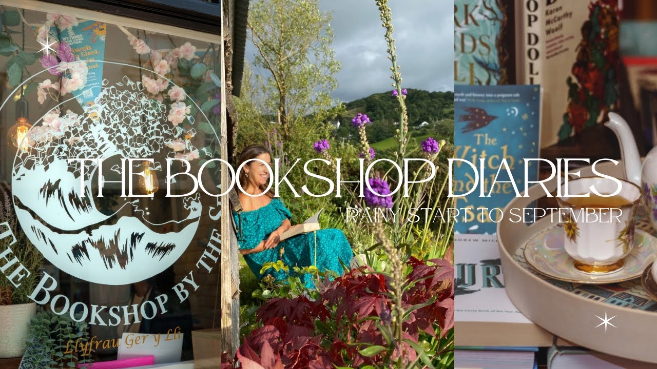 Rainy start to September in the Bookshop by the Sea and unboxing! | The Bookshop Diaries 