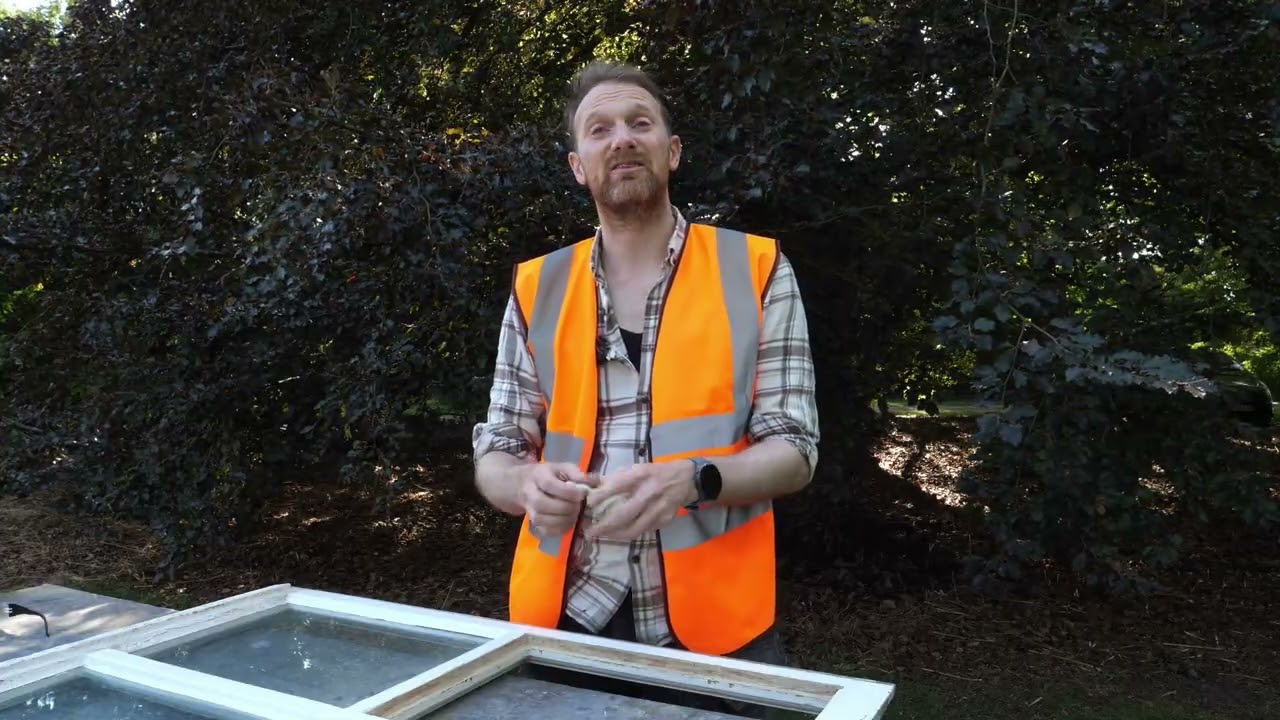 How to reglaze a timber sash window