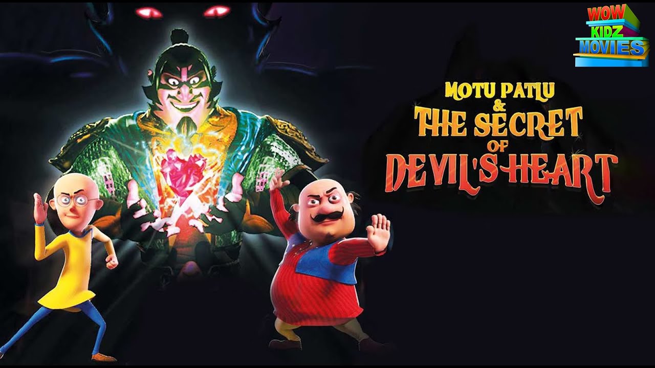 Motu Patlu & The Secret of Devil's Heart | Cartoons For Kids | Motu Patlu Movie | WowKidz Movies