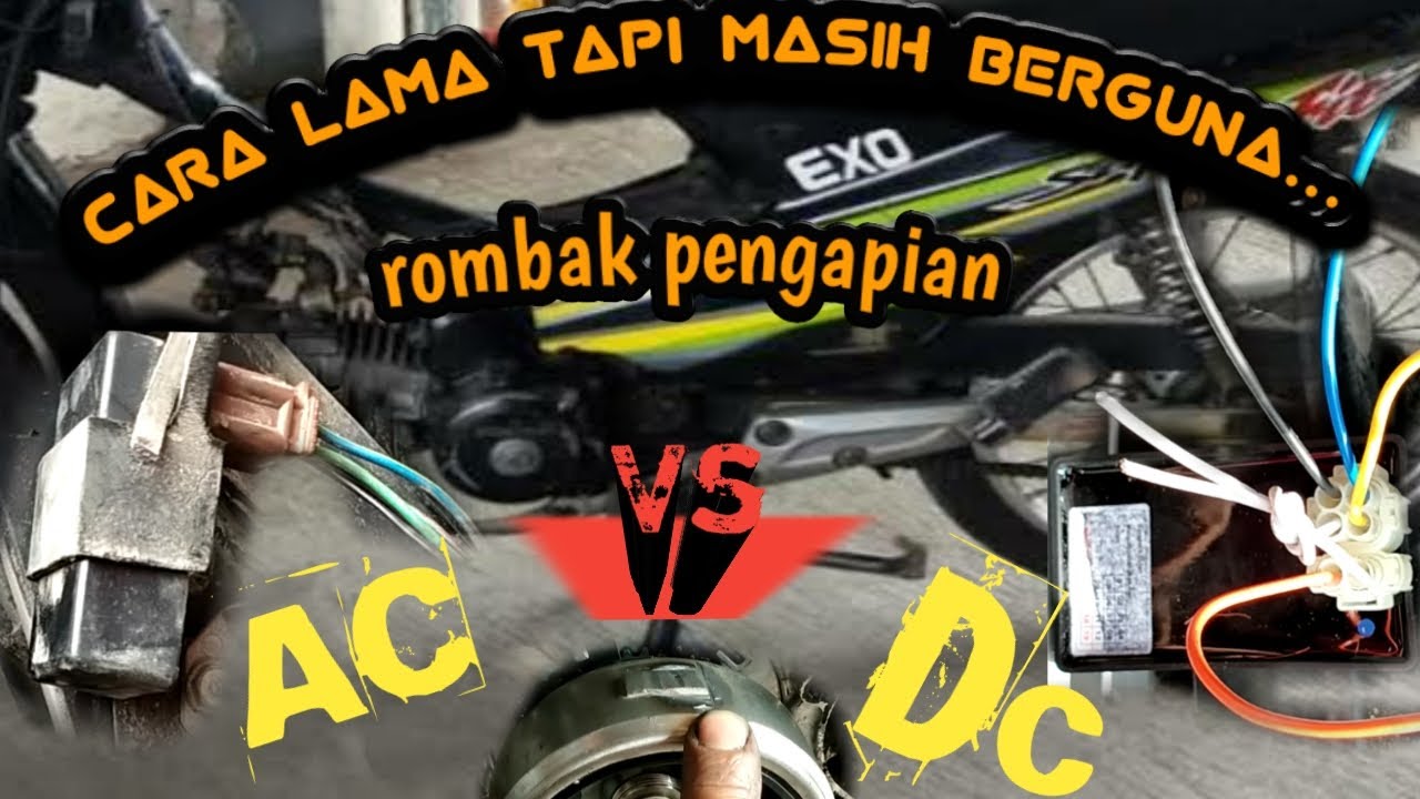 Supra/Grand,..Rombak AC ke DC, mudah dan singkat...
